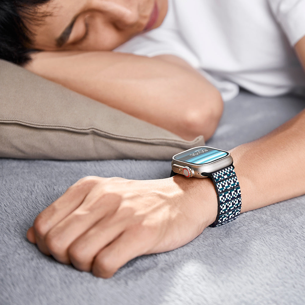 __genel|18|apple-watch-serisi-uyumlu-aramid-fiber-ve-karbon-fiber-pitaka-dreamland-chromacarbon-serisi-mosaic-universal-kordon-19|Apple Watch Serisi Uyumlu Aramid Fiber ve Karbon Fiber Pitaka Dreamland ChromaCarbon Serisi Mosaic Universal Kordon