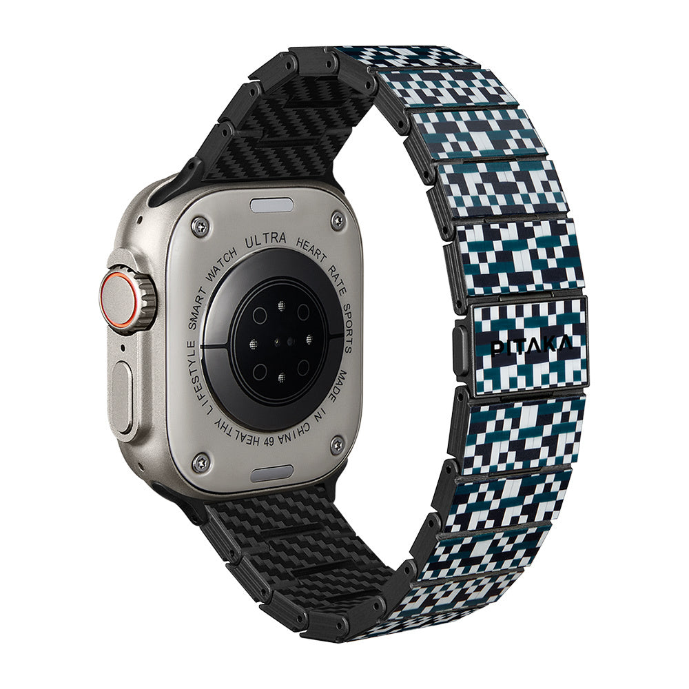 __genel|19|apple-watch-serisi-uyumlu-aramid-fiber-ve-karbon-fiber-pitaka-dreamland-chromacarbon-serisi-mosaic-universal-kordon-20|Apple Watch Serisi Uyumlu Aramid Fiber ve Karbon Fiber Pitaka Dreamland ChromaCarbon Serisi Mosaic Universal Kordon