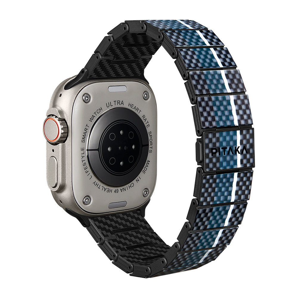 __genel|4|apple-watch-serisi-uyumlu-aramid-fiber-ve-karbon-fiber-pitaka-poetry-of-things-chromacarbon-serisi-moon-universal-kordon-05|Apple Watch Serisi Uyumlu Aramid Fiber ve Karbon Fiber Pitaka Poetry of Things ChromaCarbon Serisi Moon Universal Kordon