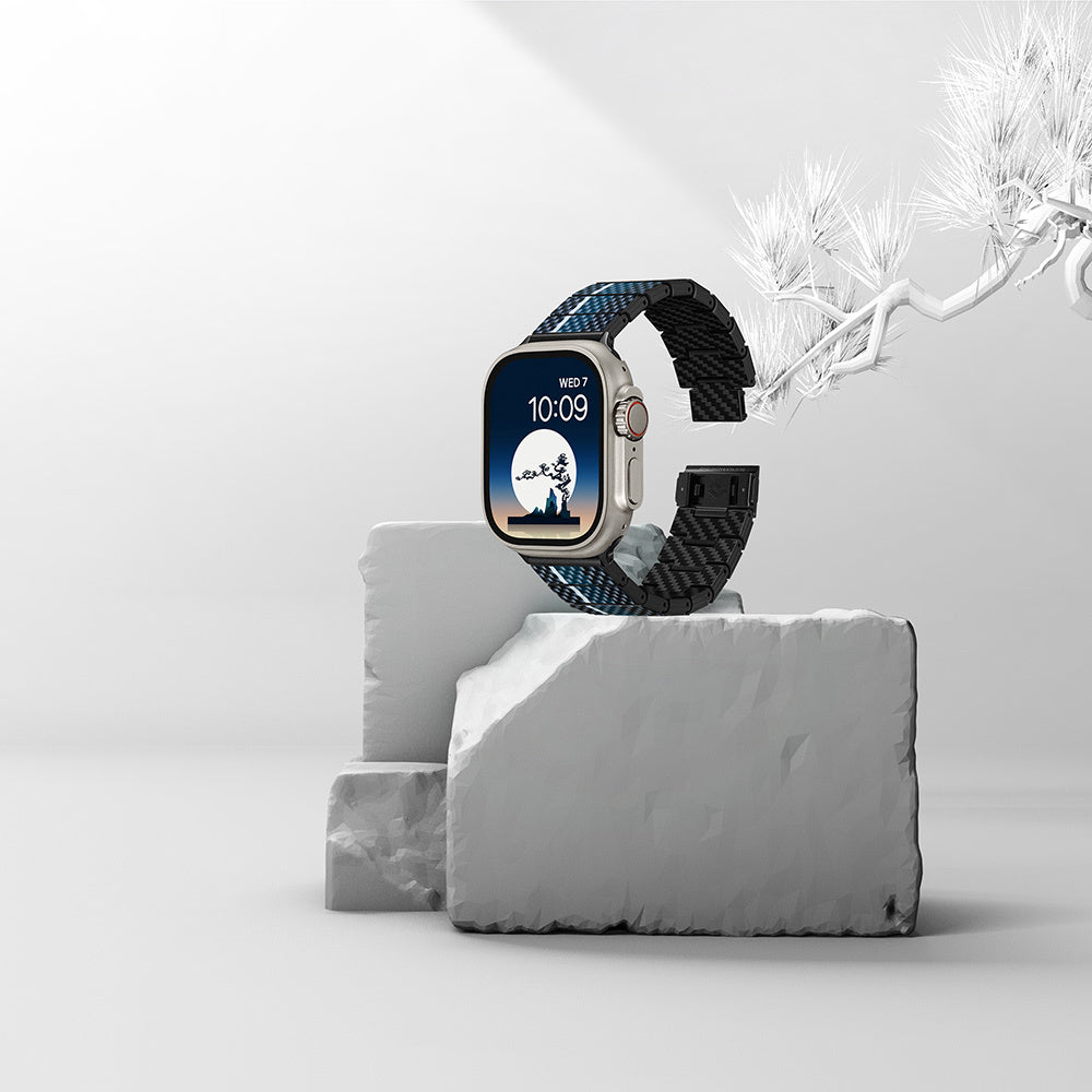 __genel|20|apple-watch-serisi-uyumlu-aramid-fiber-ve-karbon-fiber-pitaka-poetry-of-things-chromacarbon-serisi-moon-universal-kordon-21|Apple Watch Serisi Uyumlu Aramid Fiber ve Karbon Fiber Pitaka Poetry of Things ChromaCarbon Serisi Moon Universal Kordon