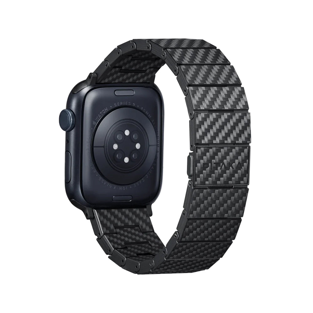 __genel|1|apple-watch-serisi-uyumlu-karbon-fiber-pitaka-modern-serisi-black-grey-twill-universal-kordon-02|Apple Watch Serisi Uyumlu Karbon Fiber Pitaka Modern Serisi Black-Grey Twill Universal Kordon