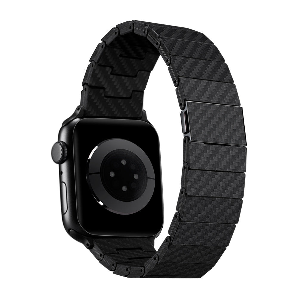 __genel|7|apple-watch-serisi-uyumlu-karbon-fiber-pitaka-modern-serisi-black-grey-twill-universal-kordon-08|Apple Watch Serisi Uyumlu Karbon Fiber Pitaka Modern Serisi Black-Grey Twill Universal Kordon
