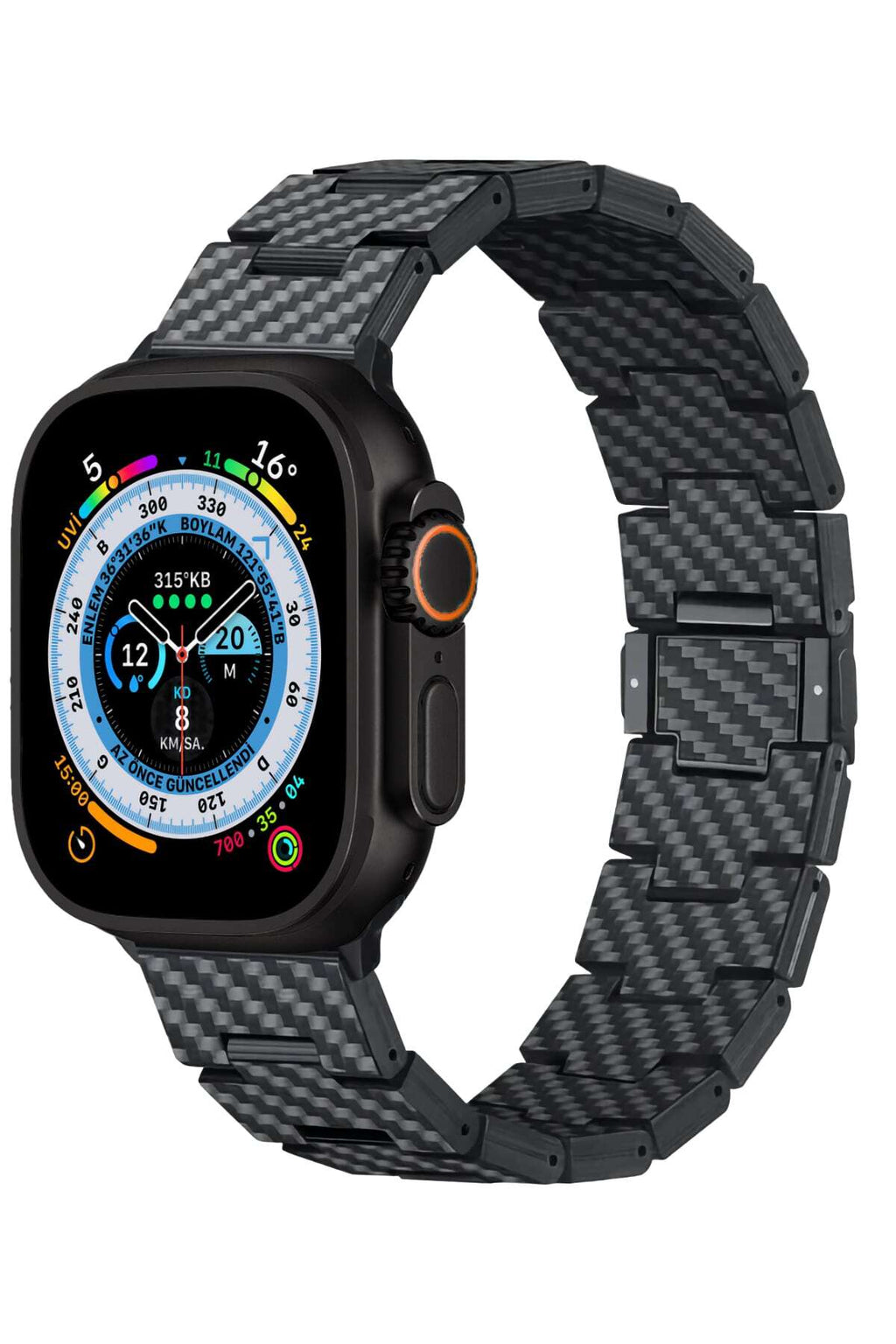 __genel|14|apple-watch-serisi-uyumlu-karbon-fiber-pitaka-retro-serisi-black-grey-twill-universal-kordon-15|Apple Watch Serisi Uyumlu Karbon Fiber Pitaka Retro Serisi Black-Grey Twill Universal Kordon