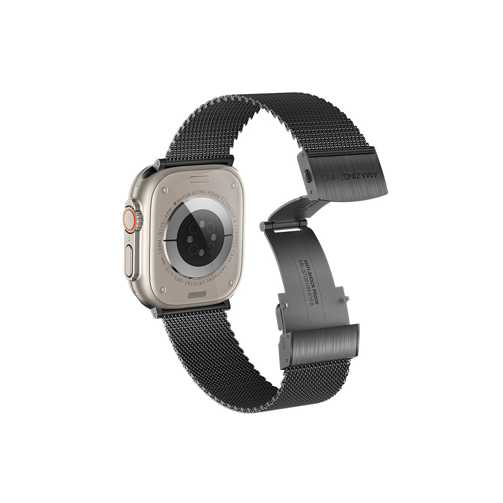 __genel|3|apple-watch-ultra-49mm-amazing-thing-titan-metal-hasir-kordon-04|Apple Watch Ultra 49mm Amazing Thing Titan Metal Hasır Kordon