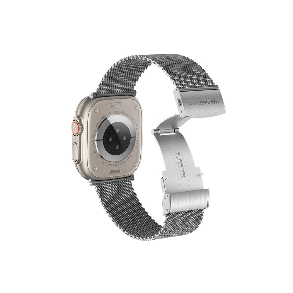 __genel|7|apple-watch-ultra-49mm-amazing-thing-titan-metal-hasir-kordon-08|Apple Watch Ultra 49mm Amazing Thing Titan Metal Hasır Kordon