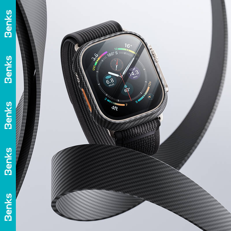 __genel|4|apple-watch-ultra-49mm-benks-600d-kevlar-kasa-koruyucu-05|Apple Watch Ultra 49mm Benks 600D Kevlar Kasa Koruyucu