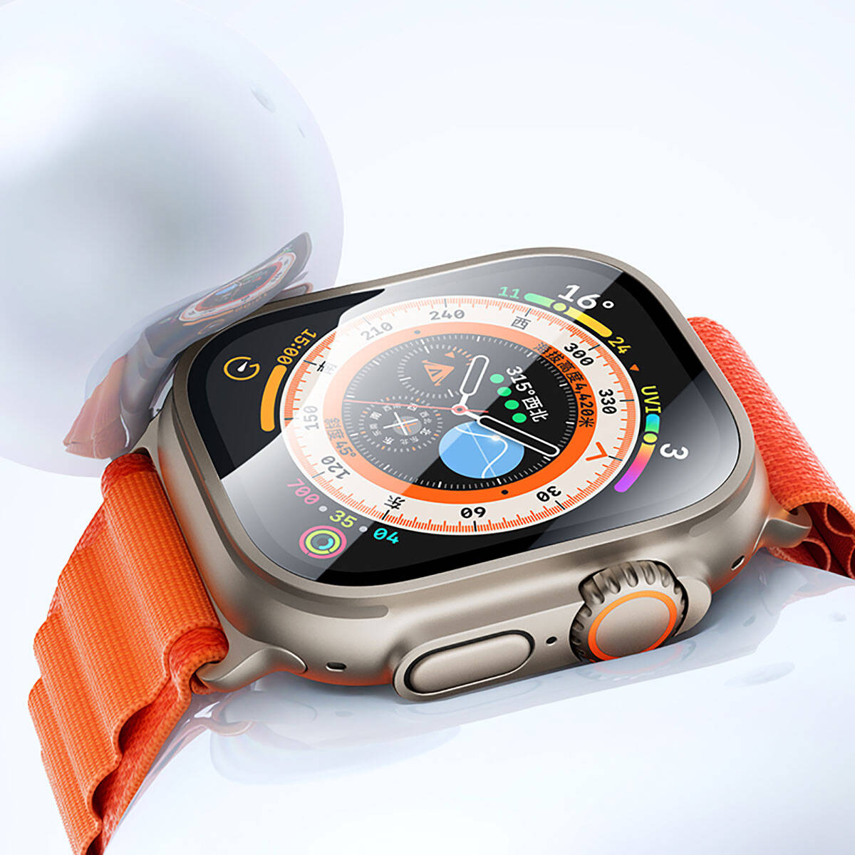 __genel|9|apple-watch-ultra-49mm-benks-anti-reflective-kolay-uygulama-aparatli-temperli-ekran-koruyucu-10|Apple Watch Ultra 49mm Benks Anti-Reflective Kolay Uygulama Aparatlı Temperli Ekran Koruyucu