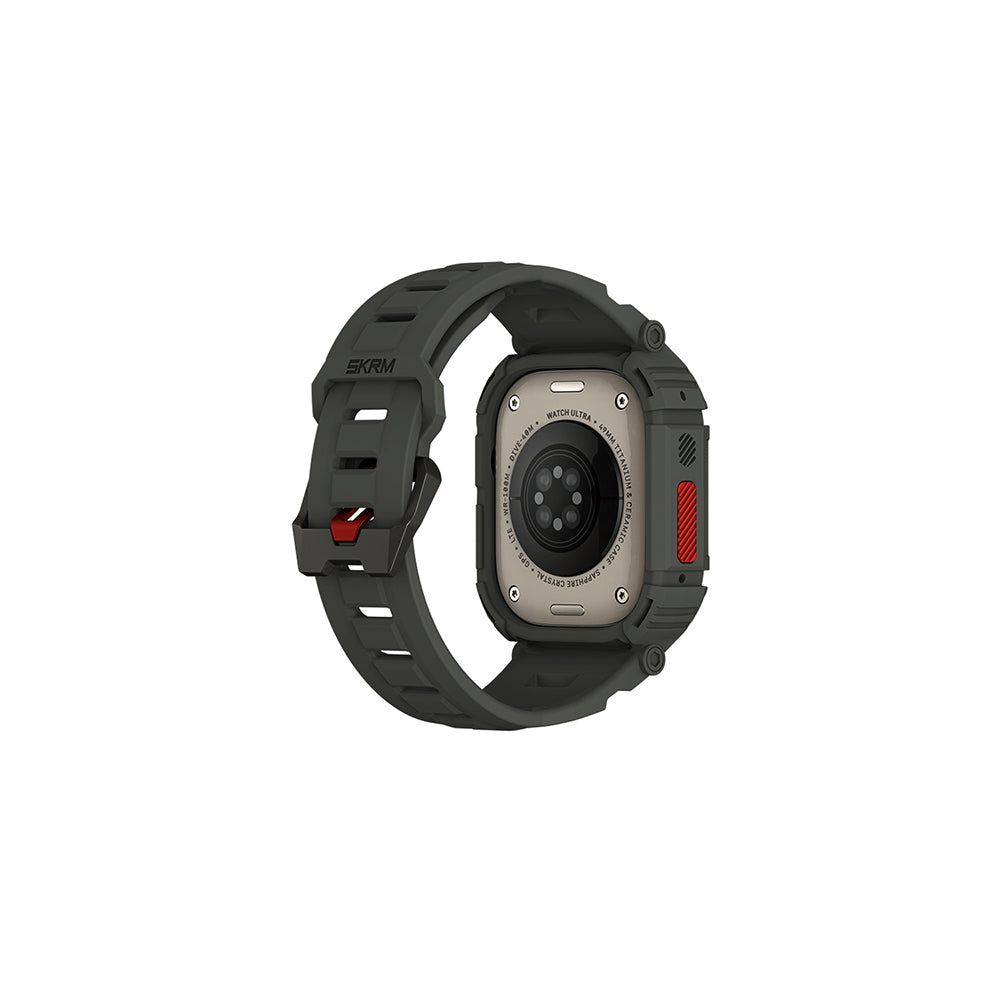__genel|3|apple-watch-ultra-49mm-skinarma-mecha-2in1-tpu-kasa-koruyucu-silikon-kordon-04|Apple Watch Ultra 49mm Skinarma Mecha 2in1 TPU Kasa Koruyucu + Silikon Kordon