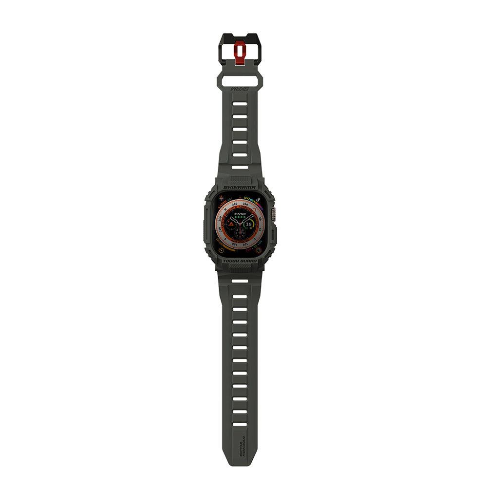 __genel|4|apple-watch-ultra-49mm-skinarma-mecha-2in1-tpu-kasa-koruyucu-silikon-kordon-05|Apple Watch Ultra 49mm Skinarma Mecha 2in1 TPU Kasa Koruyucu + Silikon Kordon