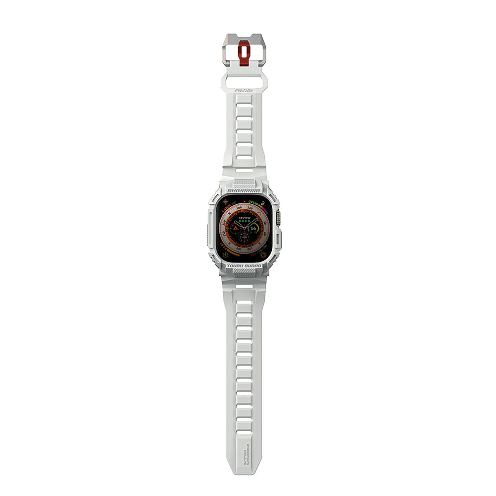 __genel|6|apple-watch-ultra-49mm-skinarma-mecha-2in1-tpu-kasa-koruyucu-silikon-kordon-07|Apple Watch Ultra 49mm Skinarma Mecha 2in1 TPU Kasa Koruyucu + Silikon Kordon