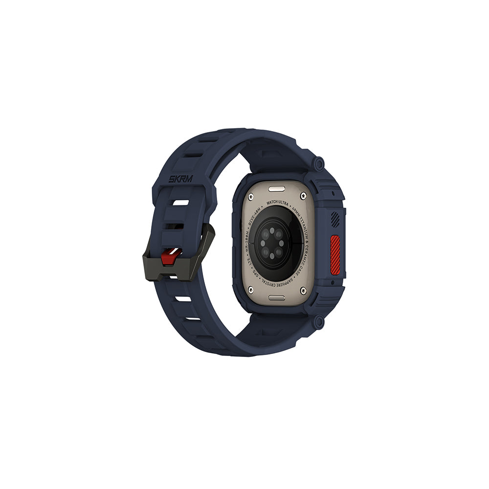 __genel|7|apple-watch-ultra-49mm-skinarma-mecha-2in1-tpu-kasa-koruyucu-silikon-kordon-08|Apple Watch Ultra 49mm Skinarma Mecha 2in1 TPU Kasa Koruyucu + Silikon Kordon