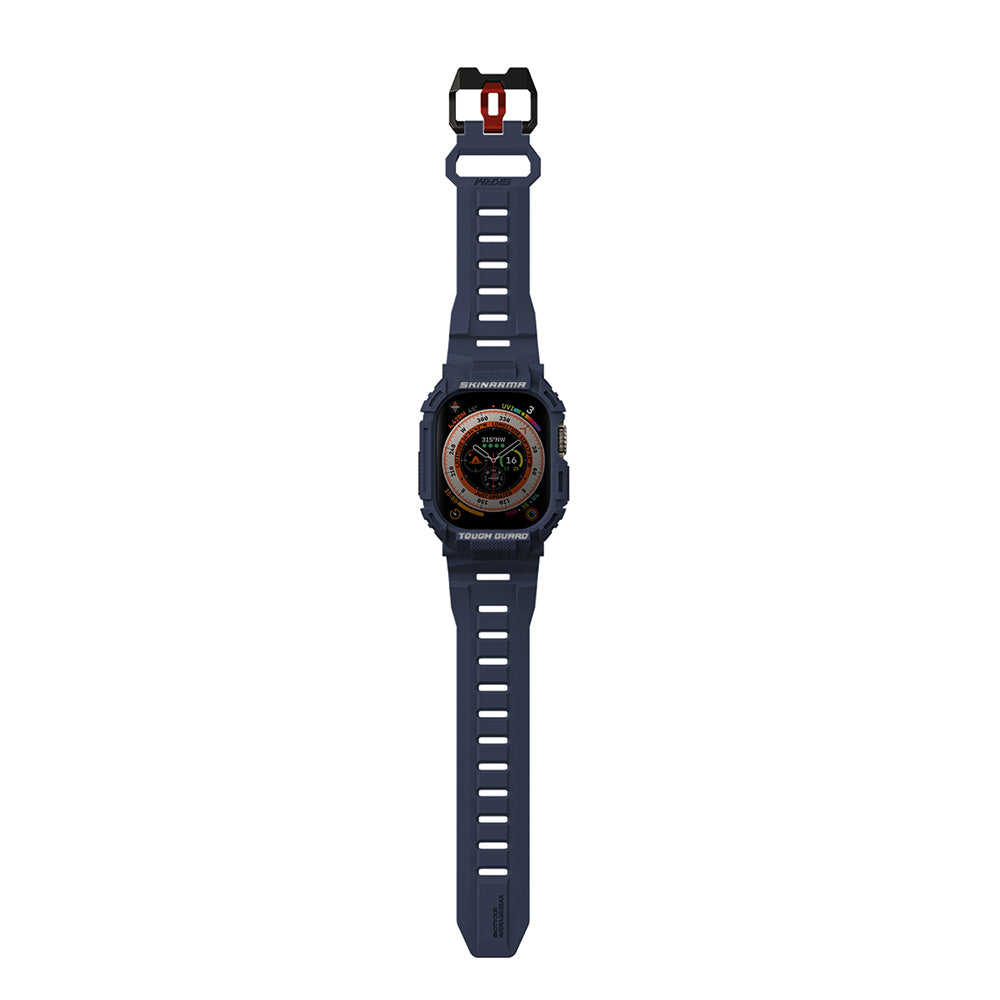 __genel|8|apple-watch-ultra-49mm-skinarma-mecha-2in1-tpu-kasa-koruyucu-silikon-kordon-09|Apple Watch Ultra 49mm Skinarma Mecha 2in1 TPU Kasa Koruyucu + Silikon Kordon