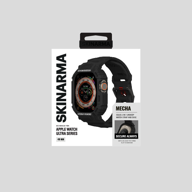 __genel|12|apple-watch-ultra-49mm-skinarma-mecha-2in1-tpu-kasa-koruyucu-silikon-kordon-13|Apple Watch Ultra 49mm Skinarma Mecha 2in1 TPU Kasa Koruyucu + Silikon Kordon