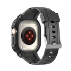 __genel|2|apple-watch-ultra-49mm-wiwu-wi-wb014-armor-serisi-2in1-sert-pc-kasa-koruyuculu-silikon-kordon-03|Apple Watch Ultra 49mm Wiwu Wi-WB014 Armor Serisi 2in1 Sert PC Kasa Koruyuculu Silikon Kordon