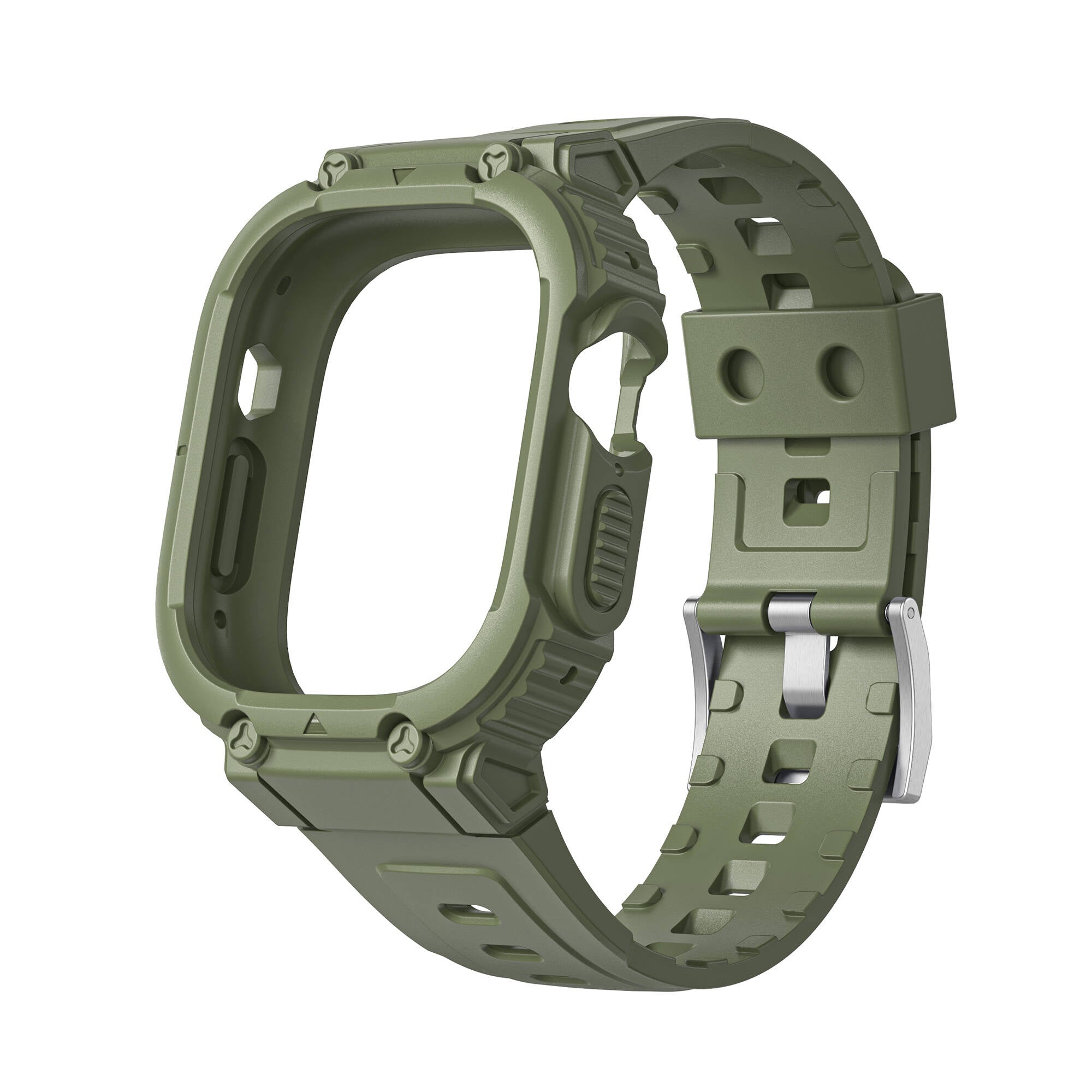 __genel|5|apple-watch-ultra-49mm-wiwu-wi-wb014-armor-serisi-2in1-sert-pc-kasa-koruyuculu-silikon-kordon-06|Apple Watch Ultra 49mm Wiwu Wi-WB014 Armor Serisi 2in1 Sert PC Kasa Koruyuculu Silikon Kordon