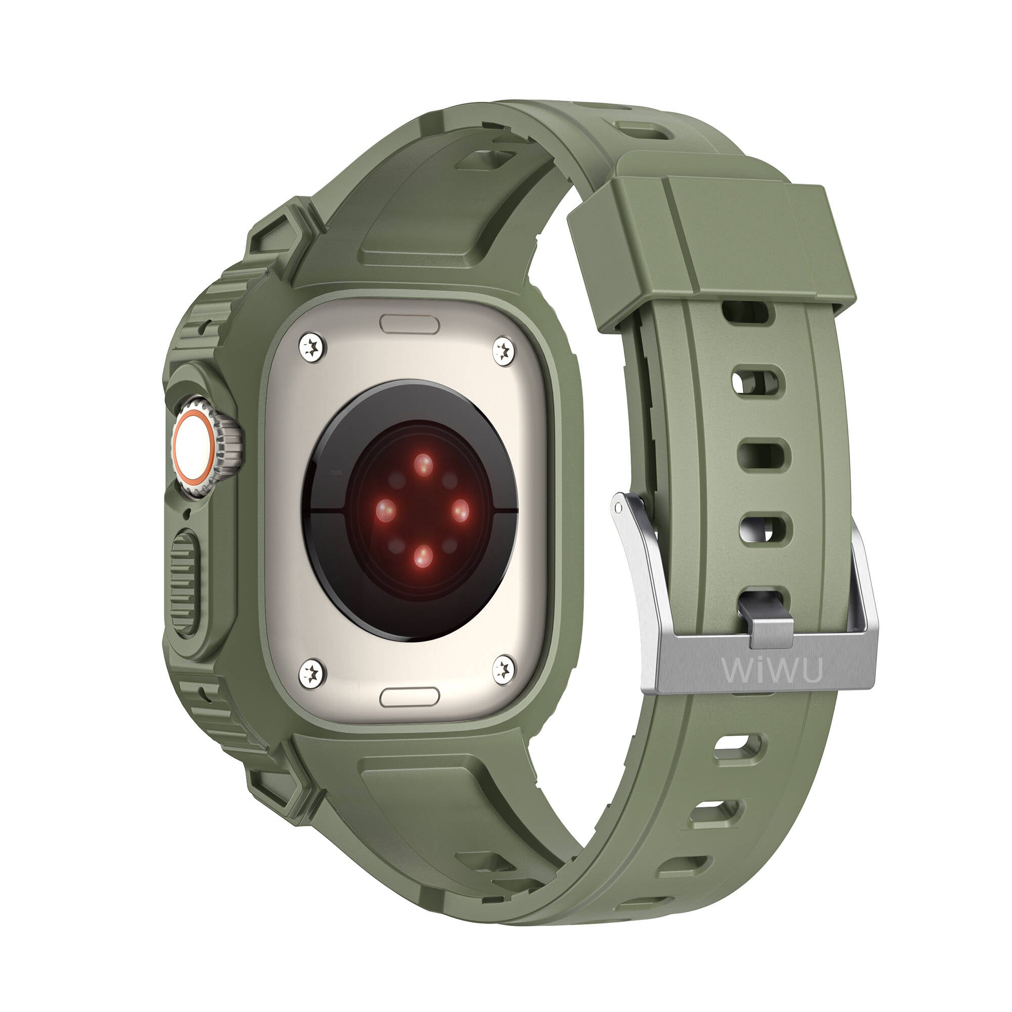 __genel|6|apple-watch-ultra-49mm-wiwu-wi-wb014-armor-serisi-2in1-sert-pc-kasa-koruyuculu-silikon-kordon-07|Apple Watch Ultra 49mm Wiwu Wi-WB014 Armor Serisi 2in1 Sert PC Kasa Koruyuculu Silikon Kordon