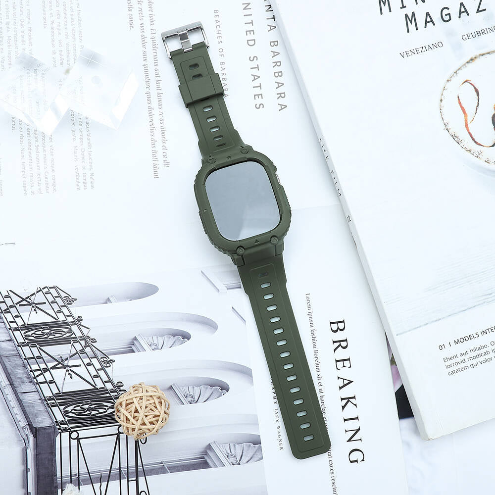 __genel|18|apple-watch-ultra-49mm-wiwu-wi-wb014-armor-serisi-2in1-sert-pc-kasa-koruyuculu-silikon-kordon-19|Apple Watch Ultra 49mm Wiwu Wi-WB014 Armor Serisi 2in1 Sert PC Kasa Koruyuculu Silikon Kordon