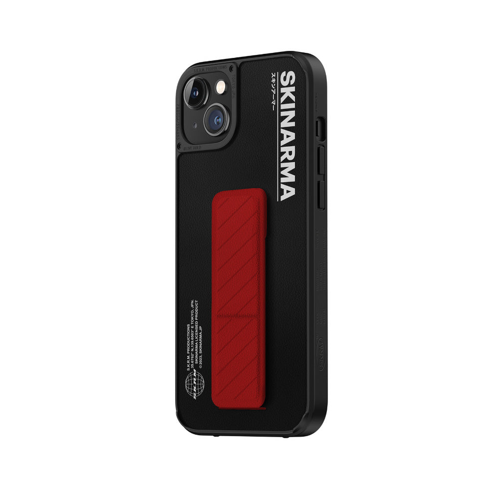 __genel|2|apple-iphone-14-kilif-skinarma-standli-deri-gorunumlu-gyo-kapak-03|Apple iPhone 14 Kılıf SkinArma Standlı Deri Görünümlü Gyo Kapak