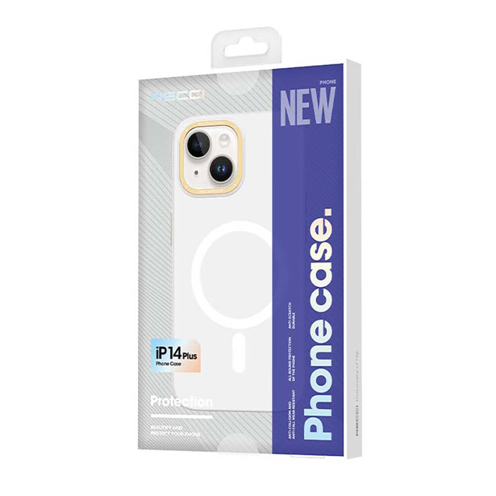 __genel|2|apple-iphone-14-plus-kilif-m-safe-sarj-ozellikli-metal-kamera-cerceveli-recci-glaze-serisi-kapak-03|Apple iPhone 14 Plus Kılıf M-safe Şarj Özellikli Metal Kamera Çerçeveli Recci Glaze Serisi Kapak