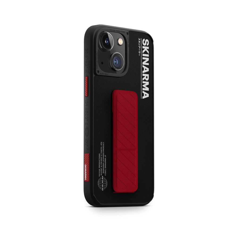 __genel|1|apple-iphone-14-plus-kilif-skinarma-standli-deri-gorunumlu-gyo-kapak-02|Apple iPhone 14 Plus Kılıf SkinArma Standlı Deri Görünümlü Gyo Kapak
