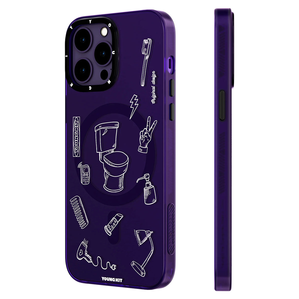 __genel|3|apple-iphone-14-pro-kilif-m-safe-sarj-ozellikli-desenli-youngkit-plaything-serisi-kapak-04|Apple iPhone 14 Pro Kılıf MagSafe Şarj Özellikli Desenli Youngkit Plaything Serisi Kapak