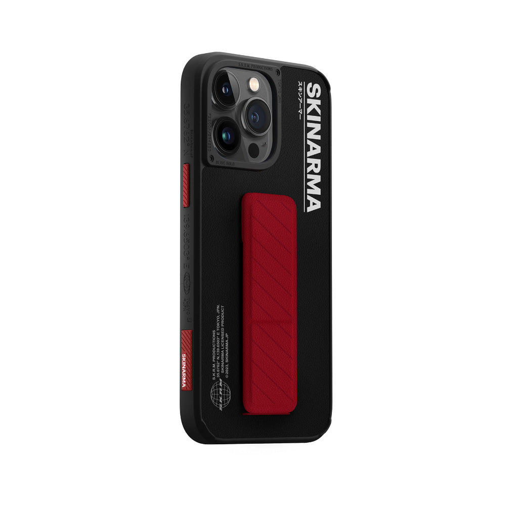 __genel|1|apple-iphone-14-pro-kilif-skinarma-standli-deri-gorunumlu-gyo-kapak-02|Apple iPhone 14 Pro Kılıf SkinArma Standlı Deri Görünümlü Gyo Kapak