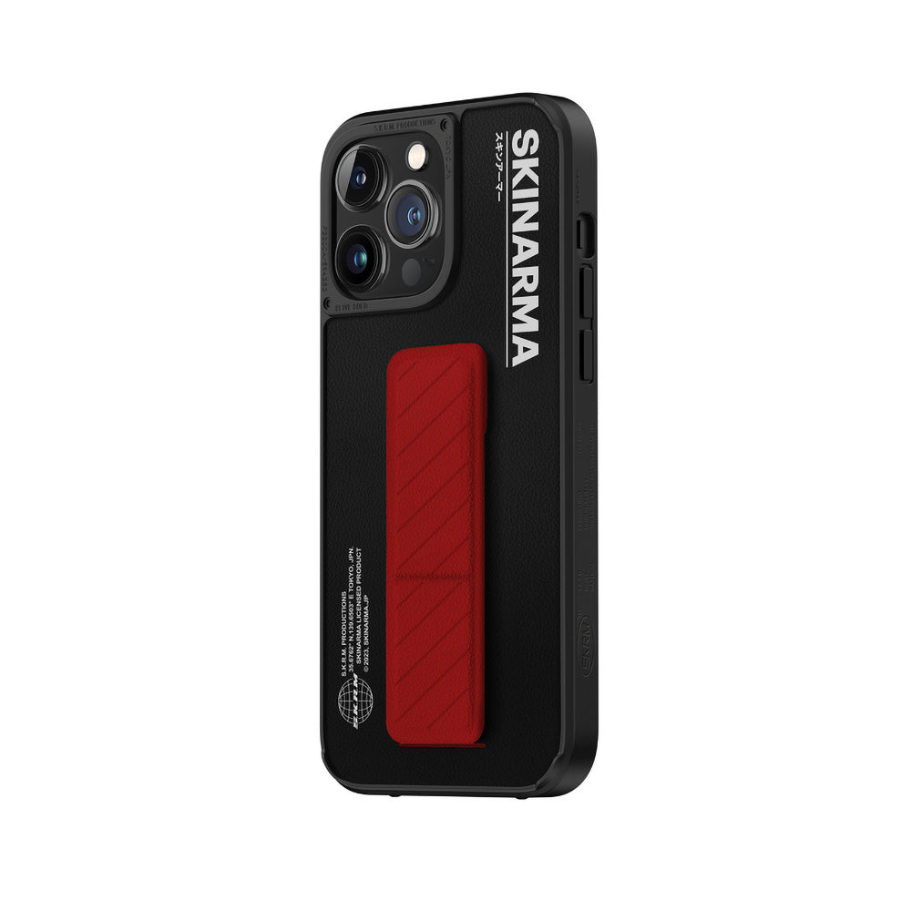 __genel|2|apple-iphone-14-pro-kilif-skinarma-standli-deri-gorunumlu-gyo-kapak-03|Apple iPhone 14 Pro Kılıf SkinArma Standlı Deri Görünümlü Gyo Kapak