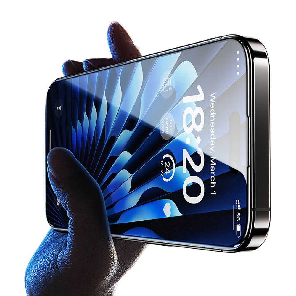 __genel|12|apple-iphone-14-pro-max-benks-glass-warrior-hd-cam-ekran-koruyucu-kolay-uygulama-aparatli-13|Apple iPhone 14 Pro Max Benks Glass Warrior HD Cam Ekran Koruyucu + Kolay Uygulama Aparatlı