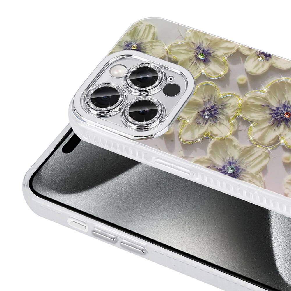 __genel|7|apple-iphone-14-pro-max-kilif-cicek-desenli-parlak-tasli-sert-silikon-zore-garden-kapak-08|Apple iPhone 14 Pro Max Kılıf Çiçek Desenli Parlak Taşlı Sert Silikon Gordonix Garden Kapak