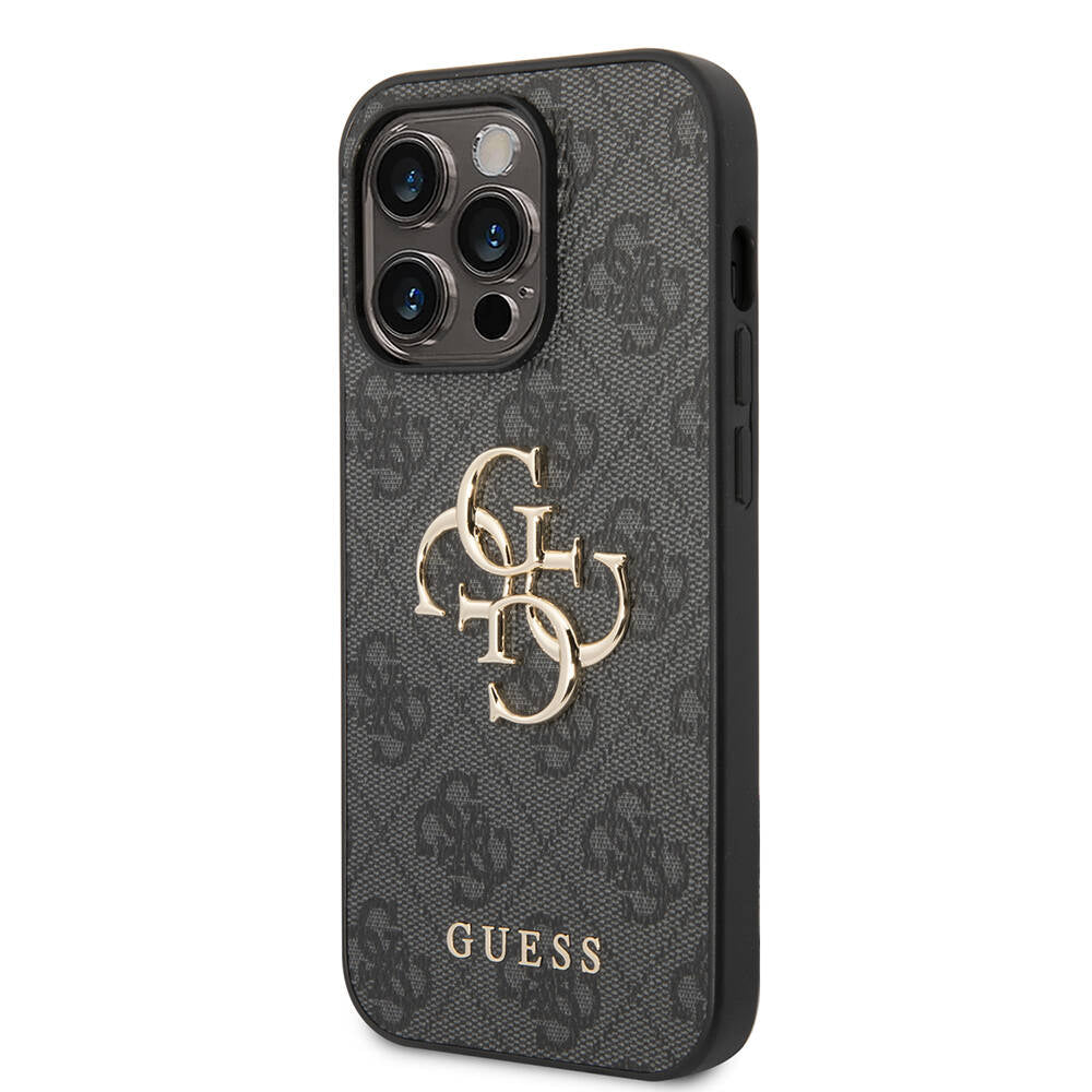__genel|14|apple-iphone-14-pro-max-kilif-guess-pu-deri-buyuk-metal-logo-dizaynli-kapak-15|Apple iPhone 14 Pro Max Kılıf GUESS PU Deri Büyük Metal Logo Dizaynlı Kapak