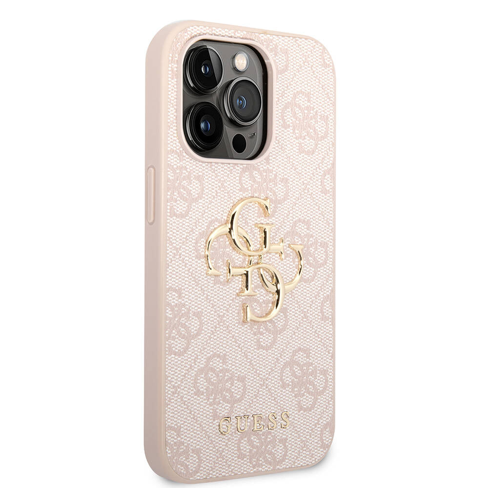 __genel|23|apple-iphone-14-pro-max-kilif-guess-pu-deri-buyuk-metal-logo-dizaynli-kapak-24|Apple iPhone 14 Pro Max Kılıf GUESS PU Deri Büyük Metal Logo Dizaynlı Kapak