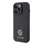 __genel|1|apple-iphone-14-pro-max-kilif-guess-orjinal-lisansli-deri-4g-metal-logo-strass-kapak-02|Apple iPhone 14 Pro Max Kılıf Guess Orjinal Lisanslı Deri 4G Metal Logo Strass Kapak