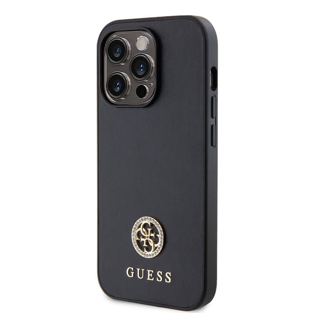 __genel|1|apple-iphone-14-pro-max-kilif-guess-orjinal-lisansli-deri-4g-metal-logo-strass-kapak-02|Apple iPhone 14 Pro Max Kılıf Guess Orjinal Lisanslı Deri 4G Metal Logo Strass Kapak
