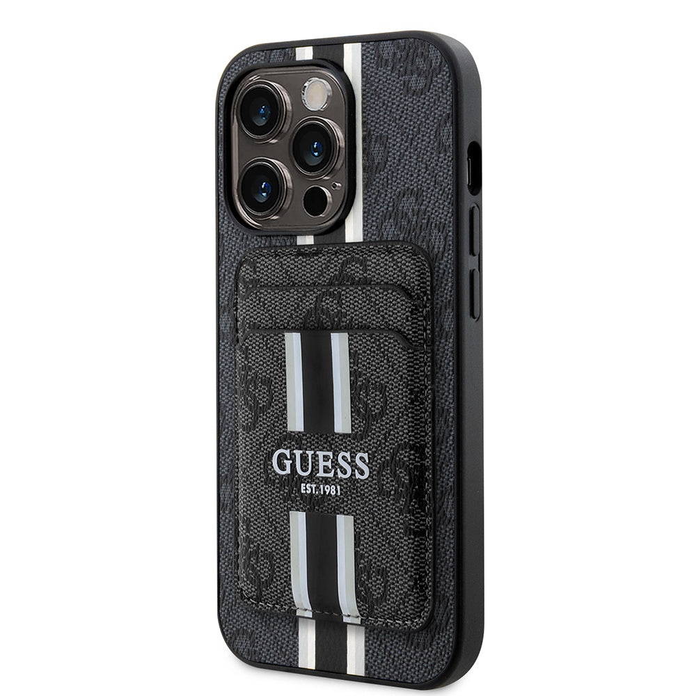 __genel|6|apple-iphone-14-pro-max-kilif-guess-orjinal-lisansli-m-safe-sarj-ozellikli-4g-desenli-cizgili-kartlikli-kapak-07|Apple iPhone 14 Pro Max Kılıf Guess Orjinal Lisanslı MagSafe Şarj Özellikli 4G Desenli Çizgili Kartlıklı Kapak