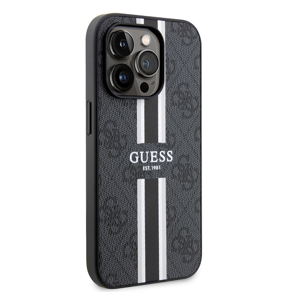 __genel|3|apple-iphone-14-pro-max-kilif-guess-orjinal-lisansli-m-safe-sarj-ozellikli-4g-serit-tasarimli-printed-kapak-04|Apple iPhone 14 Pro Max Kılıf Guess Orjinal Lisanslı MagSafe Şarj Özellikli 4G Şerit Tasarımlı Printed Kapak