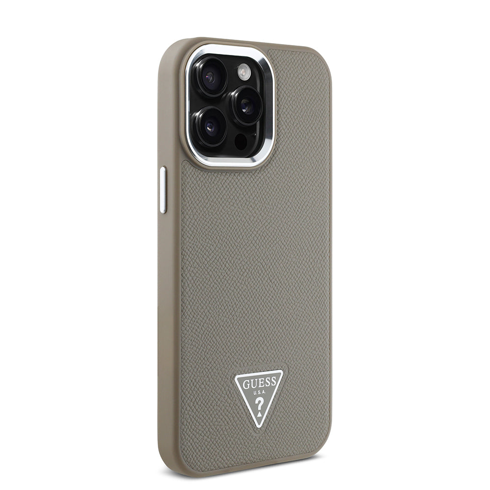__genel|10|apple-iphone-14-pro-max-kilif-guess-orjinal-lisansli-m-safe-sarj-ozellikli-grained-triangle-kapak-11|Apple iPhone 14 Pro Max Kılıf Guess Orjinal Lisanslı MagSafe Şarj Özellikli Grained Triangle Kapak
