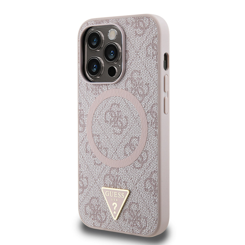 __genel|8|apple-iphone-14-pro-max-kilif-guess-orjinal-lisansli-m-safe-sarj-ozellikli-pu-ucgen-logo-4g-desenli-kapak-09|Apple iPhone 14 Pro Max Kılıf Guess Orjinal Lisanslı MagSafe Şarj Özellikli PU Üçgen Logo 4G Desenli Kapak