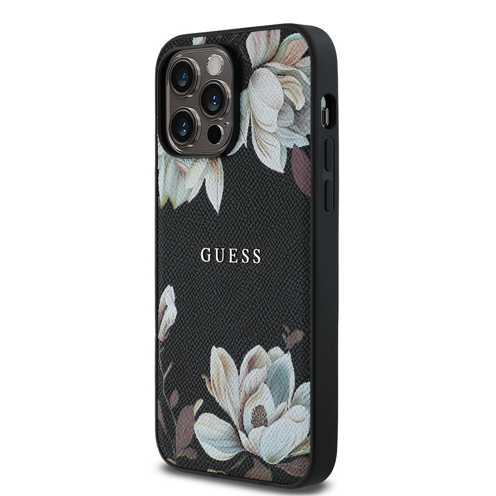 __genel|1|apple-iphone-14-pro-max-kilif-guess-orjinal-lisansli-m-safe-sarj-ozellikli-taneli-cicek-tasarimli-metal-yazi-logolu-kapak-02|Apple iPhone 14 Pro Max Kılıf Guess Orjinal Lisanslı MagSafe Şarj Özellikli Taneli Çiçek Tasarımlı Metal Yazı Logolu Kapak