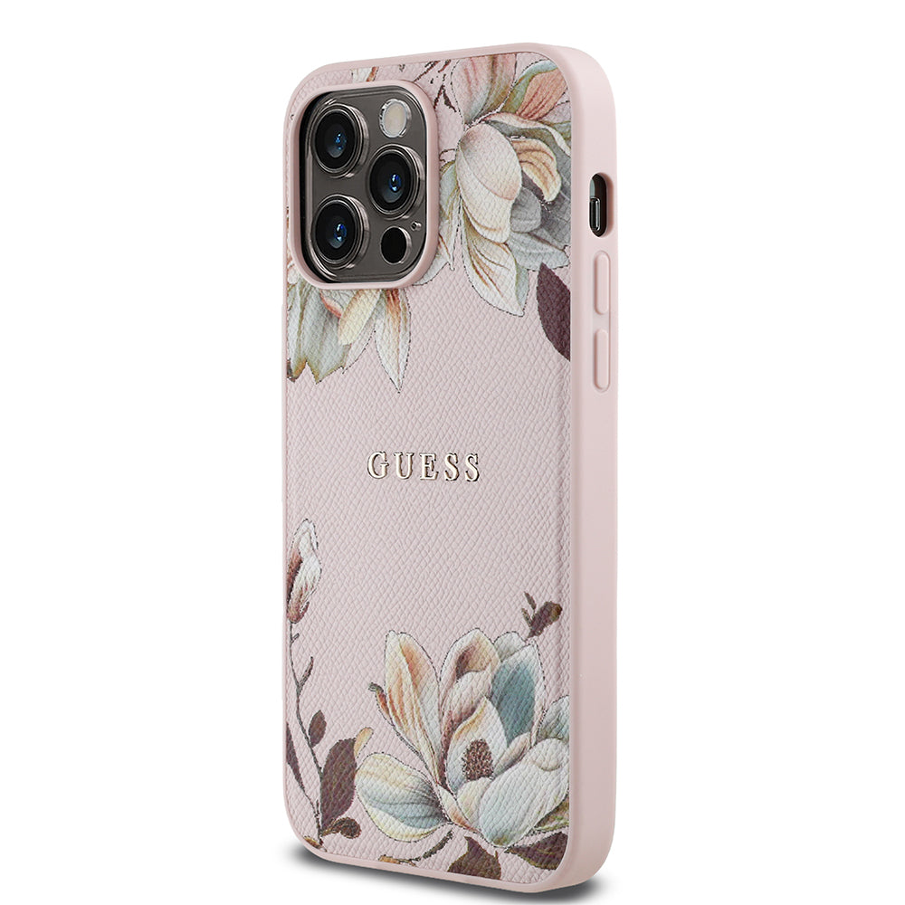__genel|8|apple-iphone-14-pro-max-kilif-guess-orjinal-lisansli-m-safe-sarj-ozellikli-taneli-cicek-tasarimli-metal-yazi-logolu-kapak-09|Apple iPhone 14 Pro Max Kılıf Guess Orjinal Lisanslı MagSafe Şarj Özellikli Taneli Çiçek Tasarımlı Metal Yazı Logolu Kapak