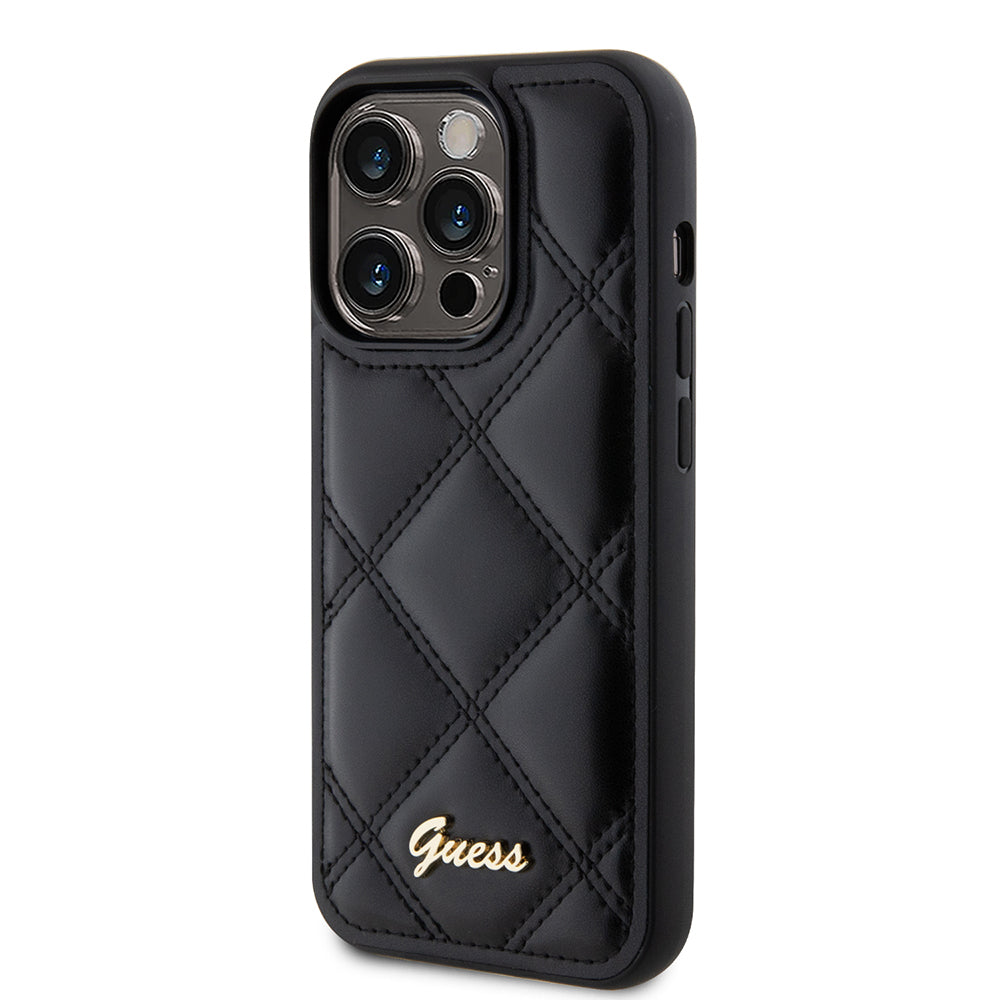 __genel|1|apple-iphone-14-pro-max-kilif-guess-orjinal-lisansli-pu-deri-metal-yazi-logolu-kapitone-kapak-02|Apple iPhone 14 Pro Max Kılıf Guess Orjinal Lisanslı PU Deri Metal Yazı Logolu Kapitone Kapak