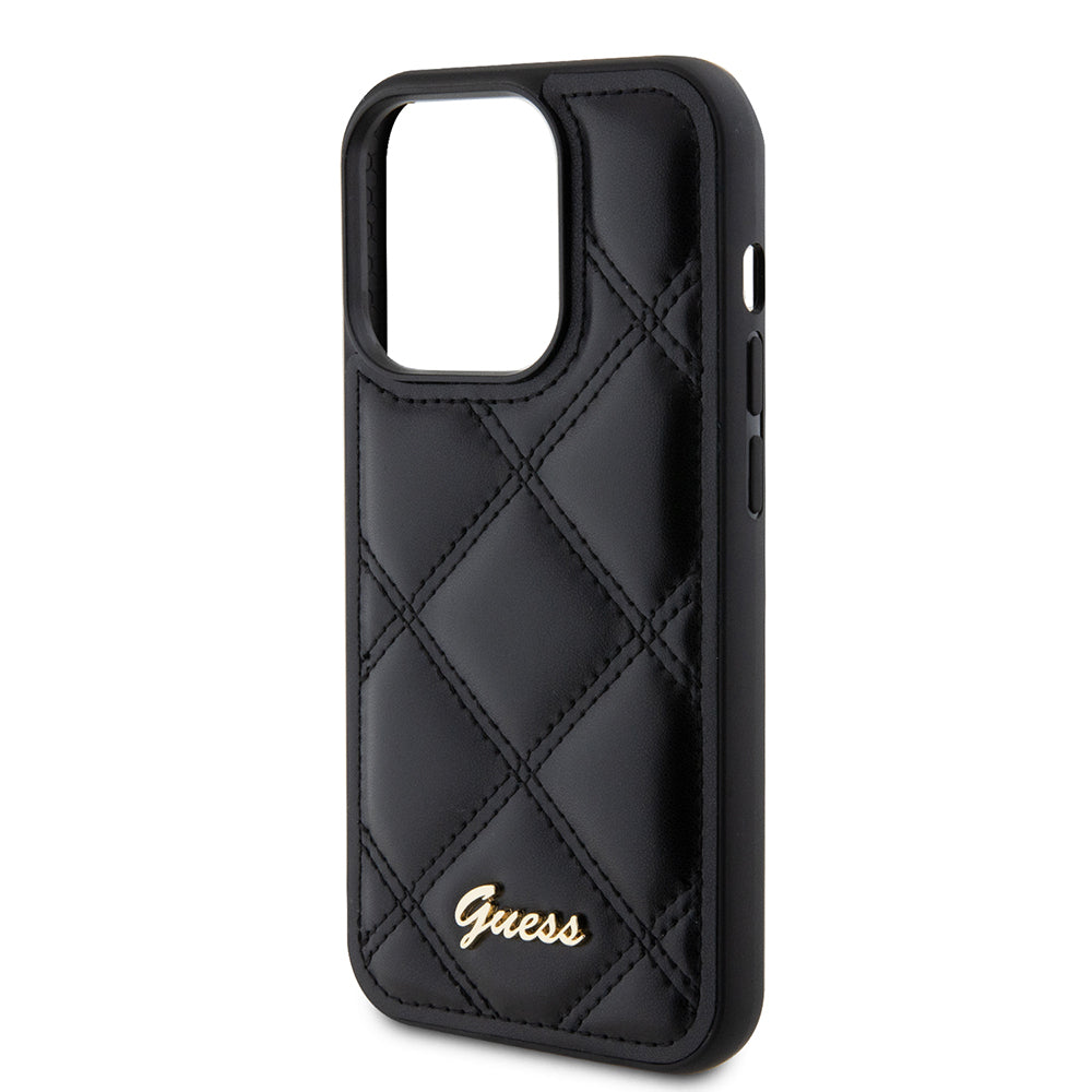__genel|5|apple-iphone-14-pro-max-kilif-guess-orjinal-lisansli-pu-deri-metal-yazi-logolu-kapitone-kapak-06|Apple iPhone 14 Pro Max Kılıf Guess Orjinal Lisanslı PU Deri Metal Yazı Logolu Kapitone Kapak