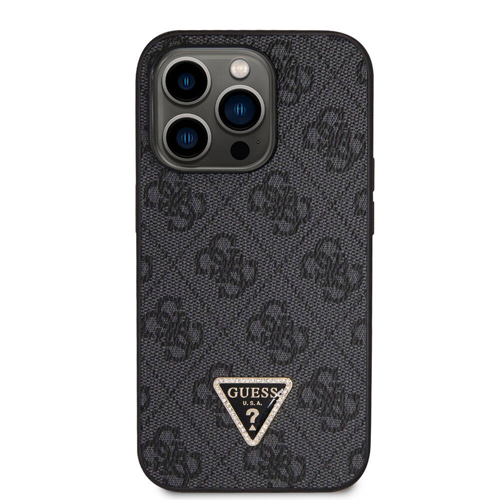 __genel|2|apple-iphone-14-pro-max-kilif-guess-orjinal-lisansli-pu-deri-tasli-ucgen-logo-4g-desenli-kapak-03|Apple iPhone 14 Pro Max Kılıf Guess Orjinal Lisanslı PU Deri Taşlı Üçgen Logo 4G Desenli Kapak