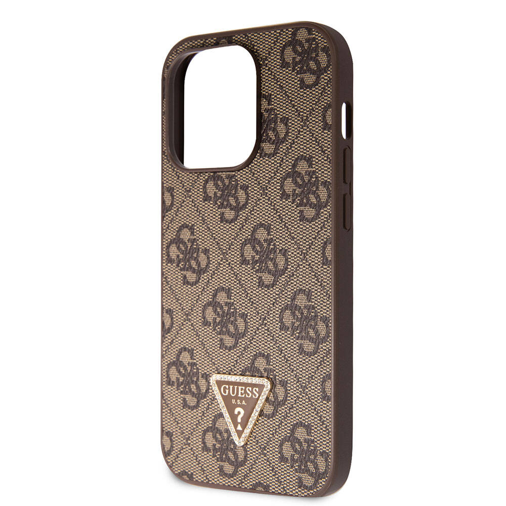 __genel|11|apple-iphone-14-pro-max-kilif-guess-orjinal-lisansli-pu-deri-tasli-ucgen-logo-4g-desenli-kapak-12|Apple iPhone 14 Pro Max Kılıf Guess Orjinal Lisanslı PU Deri Taşlı Üçgen Logo 4G Desenli Kapak
