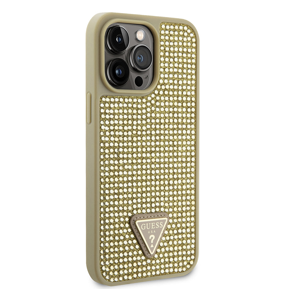 __genel|3|apple-iphone-14-pro-max-kilif-guess-orjinal-lisansli-tasli-arka-yuzey-ucgen-logolu-kapak-04|Apple iPhone 14 Pro Max Kılıf Guess Orjinal Lisanslı Taşlı Arka Yüzey Üçgen Logolu Kapak