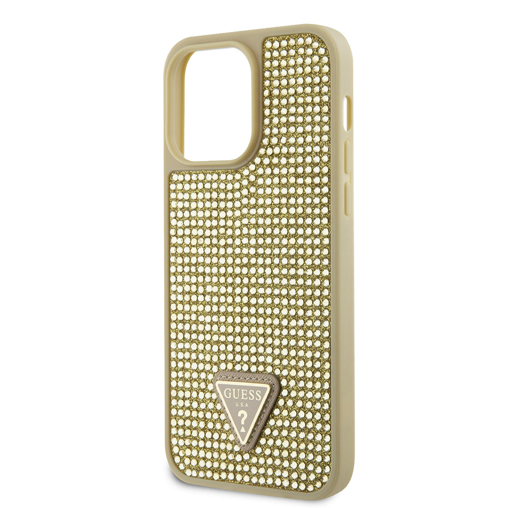 __genel|4|apple-iphone-14-pro-max-kilif-guess-orjinal-lisansli-tasli-arka-yuzey-ucgen-logolu-kapak-05|Apple iPhone 14 Pro Max Kılıf Guess Orjinal Lisanslı Taşlı Arka Yüzey Üçgen Logolu Kapak