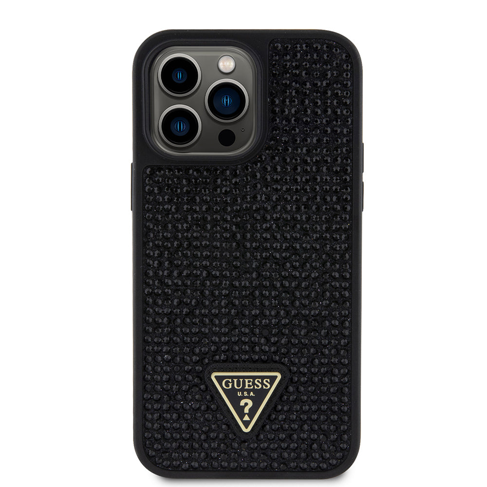 __genel|9|apple-iphone-14-pro-max-kilif-guess-orjinal-lisansli-tasli-arka-yuzey-ucgen-logolu-kapak-10|Apple iPhone 14 Pro Max Kılıf Guess Orjinal Lisanslı Taşlı Arka Yüzey Üçgen Logolu Kapak