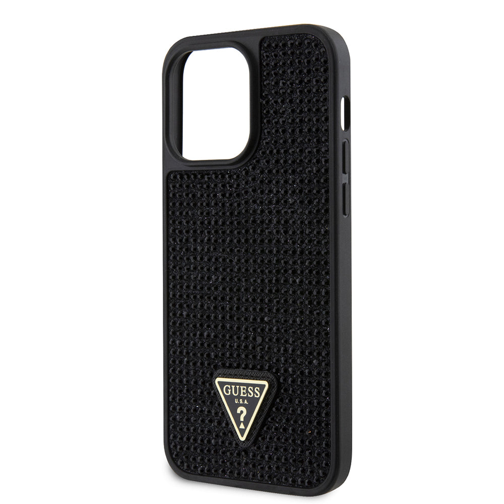 __genel|12|apple-iphone-14-pro-max-kilif-guess-orjinal-lisansli-tasli-arka-yuzey-ucgen-logolu-kapak-13|Apple iPhone 14 Pro Max Kılıf Guess Orjinal Lisanslı Taşlı Arka Yüzey Üçgen Logolu Kapak