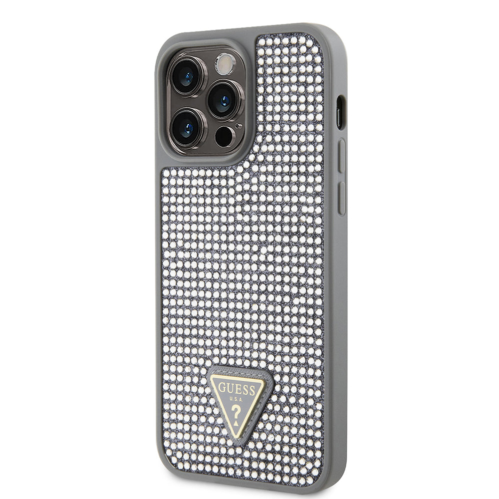 __genel|22|apple-iphone-14-pro-max-kilif-guess-orjinal-lisansli-tasli-arka-yuzey-ucgen-logolu-kapak-23|Apple iPhone 14 Pro Max Kılıf Guess Orjinal Lisanslı Taşlı Arka Yüzey Üçgen Logolu Kapak