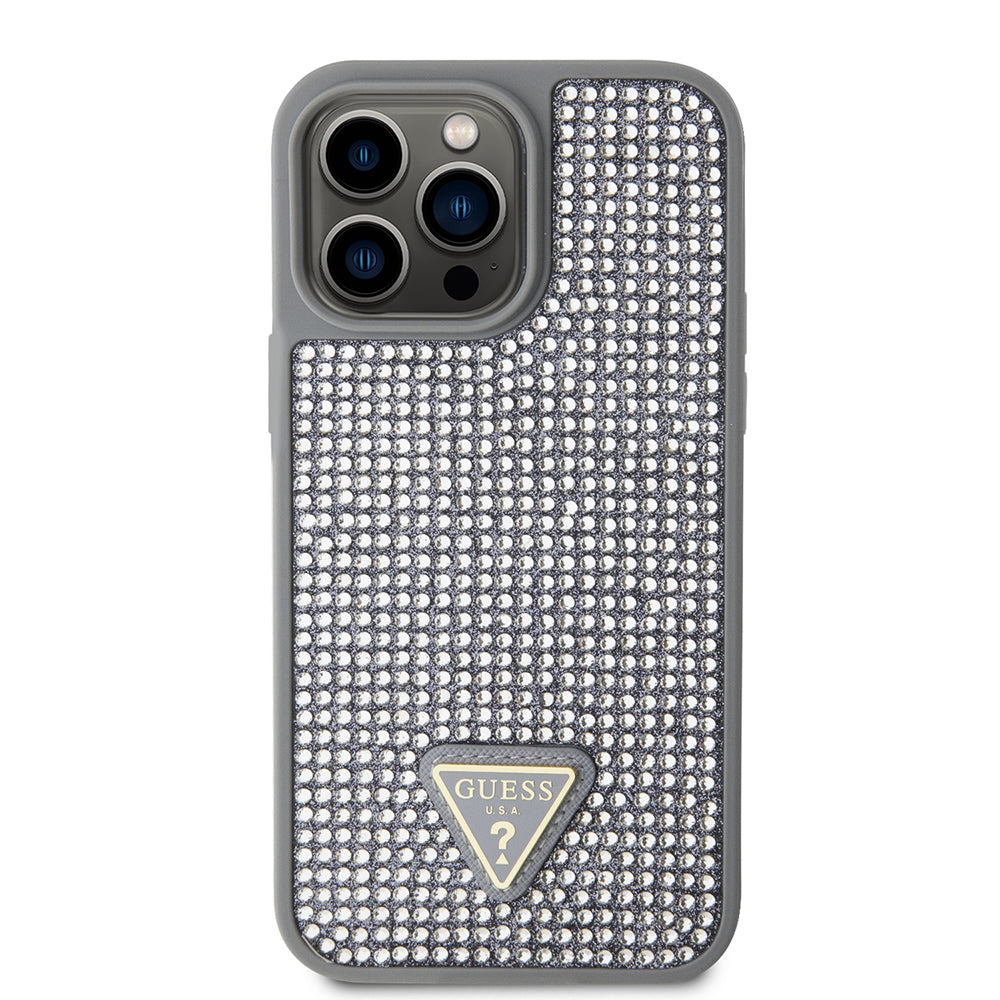 __genel|23|apple-iphone-14-pro-max-kilif-guess-orjinal-lisansli-tasli-arka-yuzey-ucgen-logolu-kapak-24|Apple iPhone 14 Pro Max Kılıf Guess Orjinal Lisanslı Taşlı Arka Yüzey Üçgen Logolu Kapak