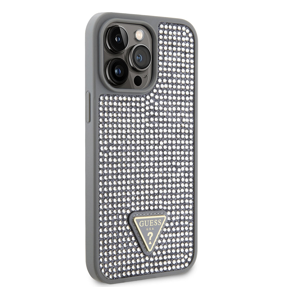 __genel|24|apple-iphone-14-pro-max-kilif-guess-orjinal-lisansli-tasli-arka-yuzey-ucgen-logolu-kapak-25|Apple iPhone 14 Pro Max Kılıf Guess Orjinal Lisanslı Taşlı Arka Yüzey Üçgen Logolu Kapak